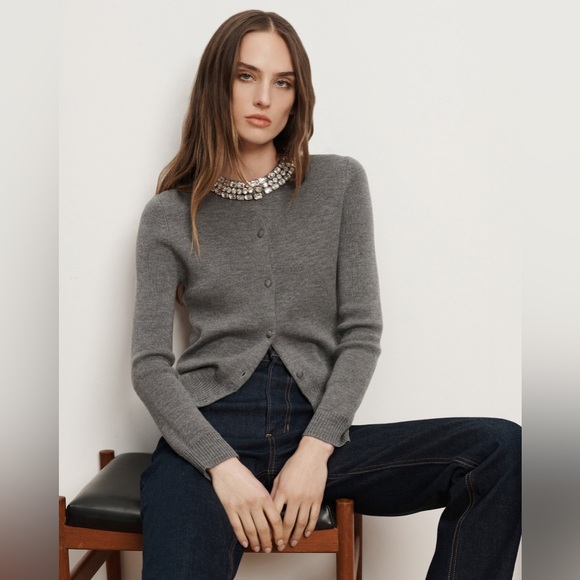 Veronica Beard Daro Embellished Cardigan $498 NWT - Picture 1 of 14